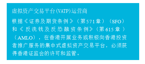 香港虚拟资产交易平台（VATP）运营商合规指南