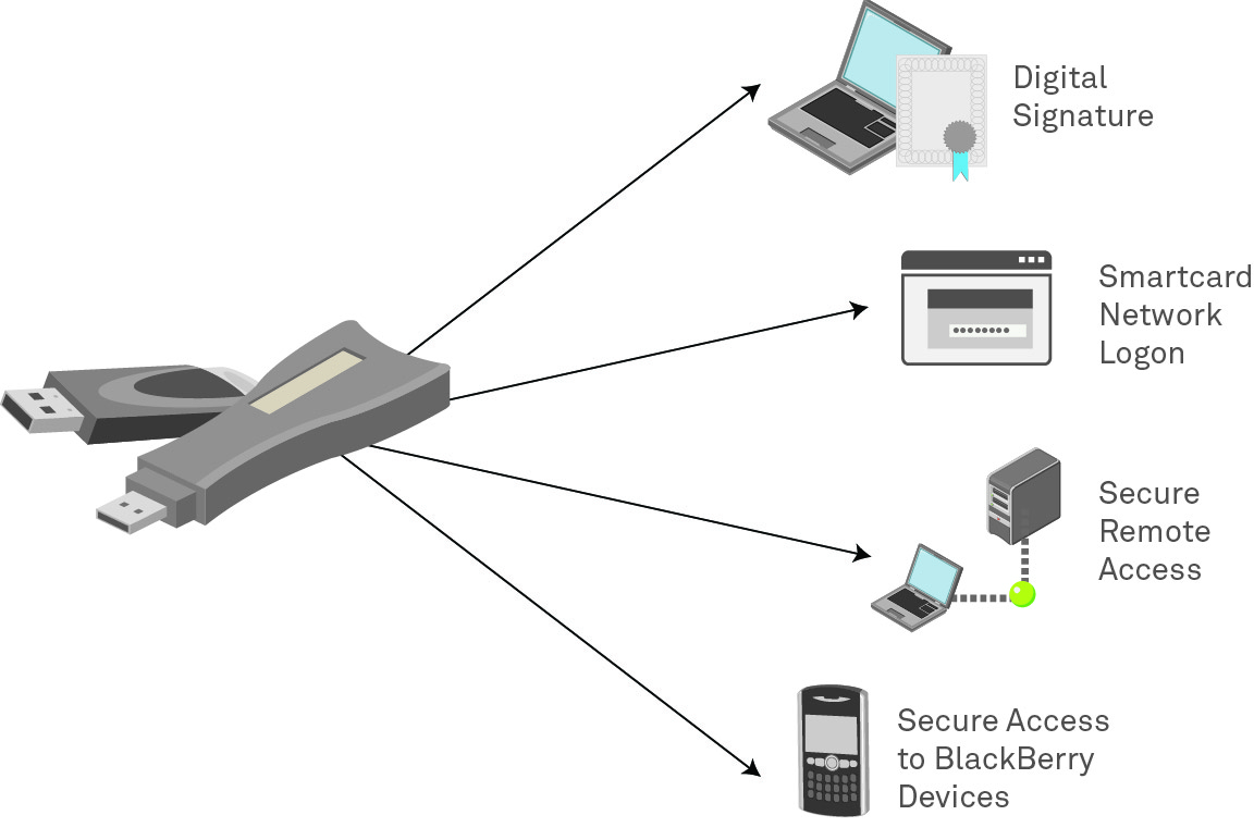 SafeNet Authentication Client 图示